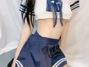 反差白虎情趣女JK制服自拍